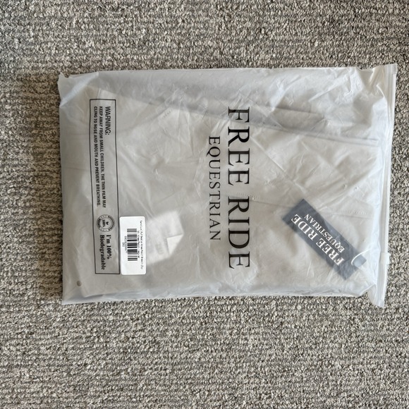 NEW Free Ride Equestrian Lux Breech Knee Patch Sand Lux Womens Size Medium Horse - Picture 10 of 12